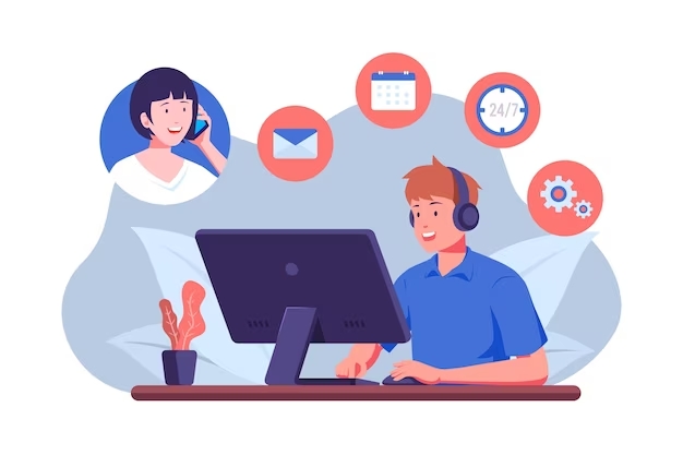 organic-flat-customer-support-illustration_23-2148899174